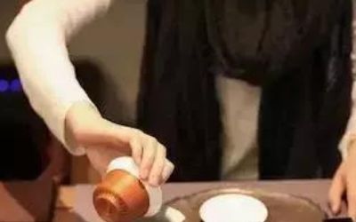 三才蓋碗的正確拿法，三才蓋碗抓碗法圖解