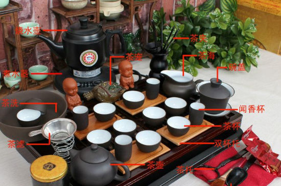 功夫茶具28件的名稱，功夫<a href=http://www.nianglou.com/chaju/ target=_blank class=infotextkey>茶具套裝</a>介紹