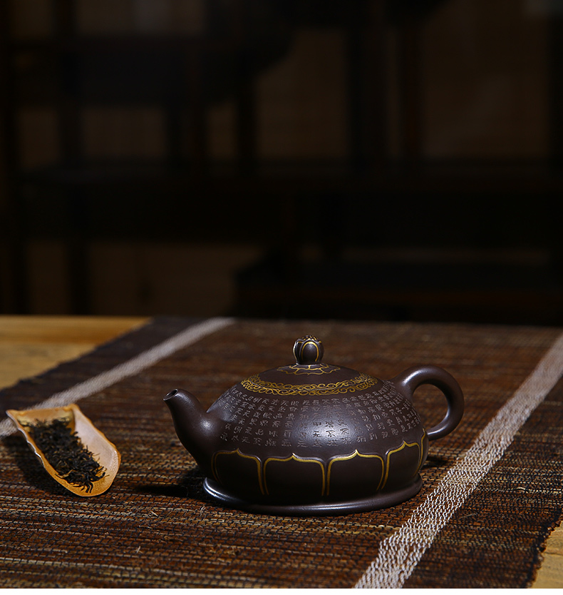 佛系紫砂壺，禪意靜心紫砂壺